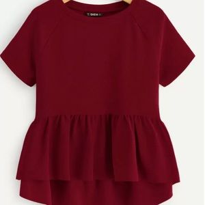 Peplum Top